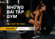 Những bài tập gym hiệu quả tại nhà – Giữ dáng gọn, khỏe không cần đến phòng tập
