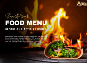 Gợi Ý Thực Đơn Ăn Nhẹ Trước Và Sau Khi Tập Giúp Tăng Hiệu Quả Luyện Tập