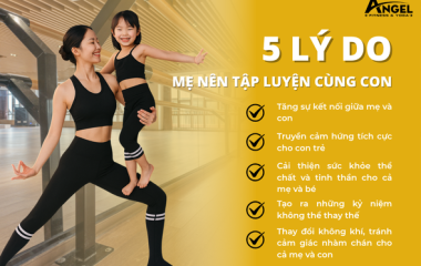 5 lý do mẹ nên tập luyện cùng con thay vì chỉ ngồi quan sá