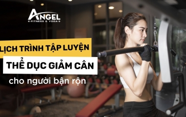 Lịch Trình Tập Luyện Thể Dục Giảm Cân Hợp Lý Cho Người Bận Rộn