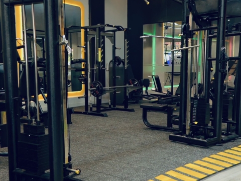 Khu cử tạ và cardio